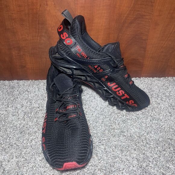 JUST SO SO Breathable Men's Light Gym Sneakers Running Walking shoes EU 41 - Picture 1 of 10
